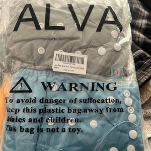 ALVA washable cloth diapers
